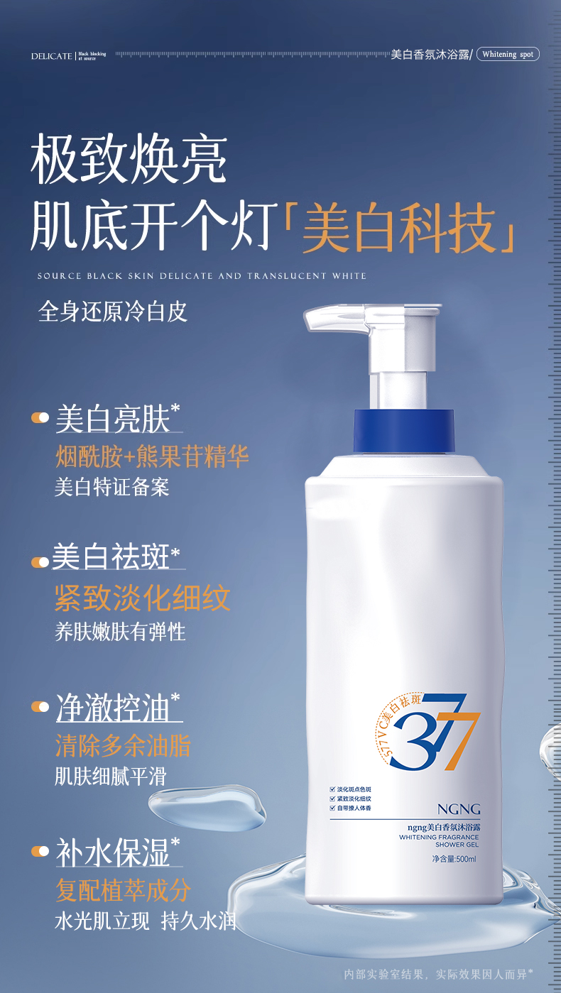 【LY】NGNG美白香氛沐浴露 