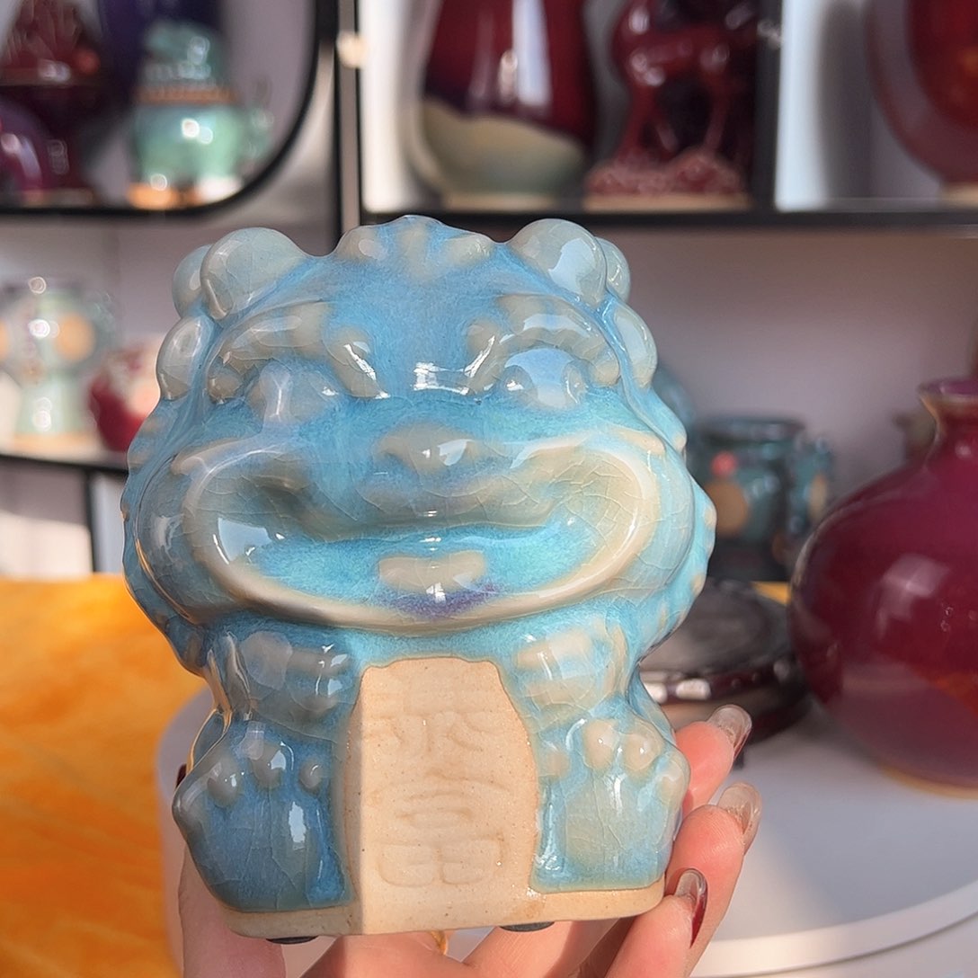 摆件郑家钧窑摆件