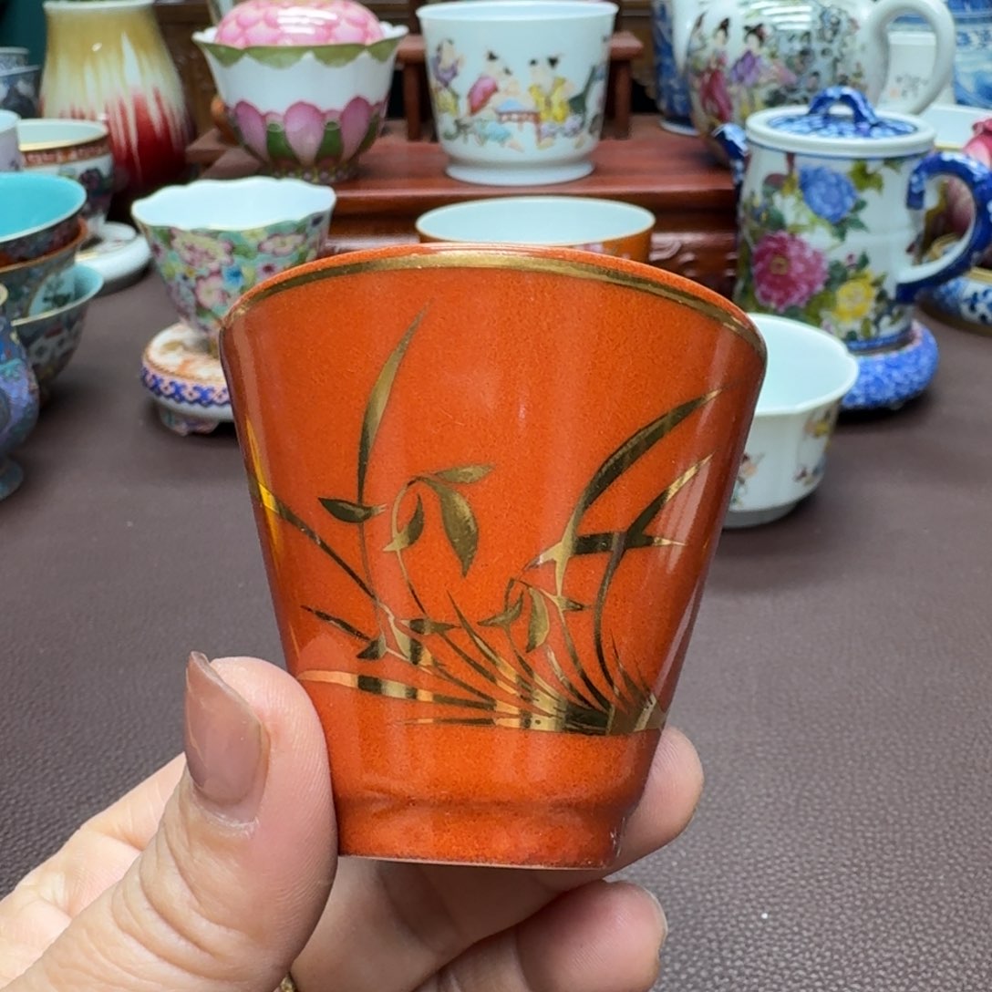 瓷片景德镇仿古手工制作精品展示