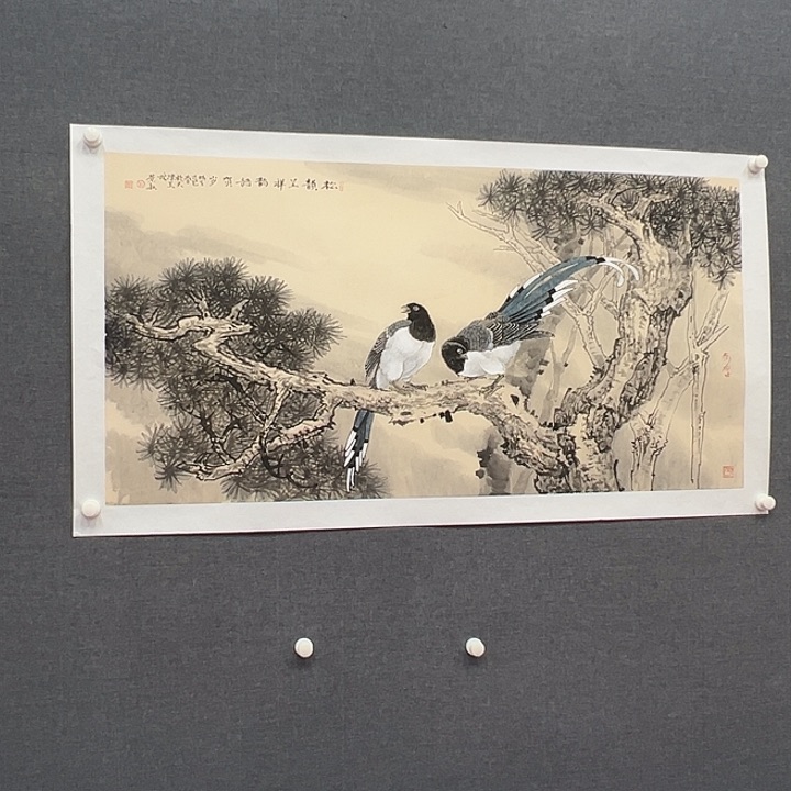 国画书画作品多次