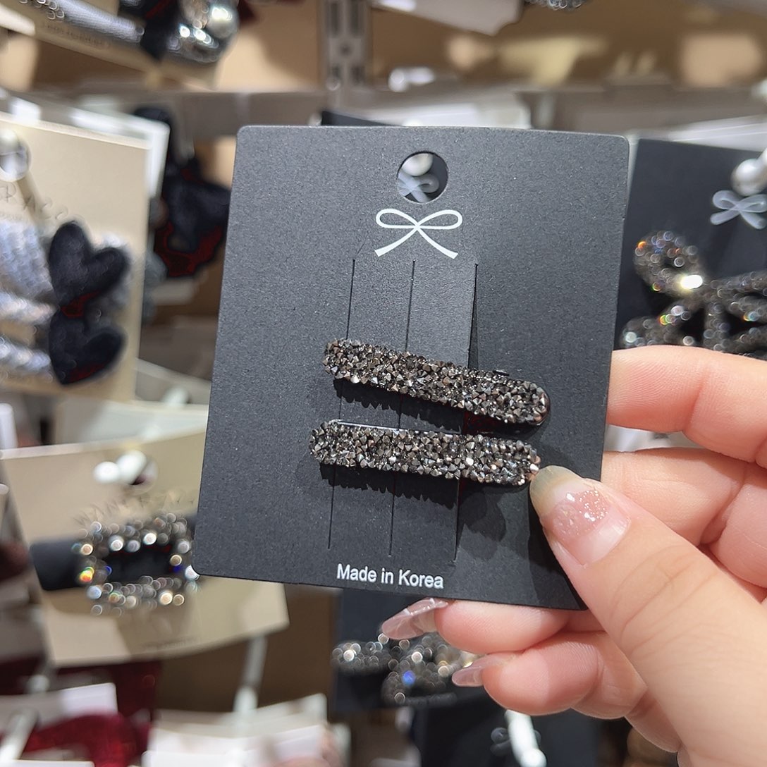 非金属砂糖小鼻噶刘海夹