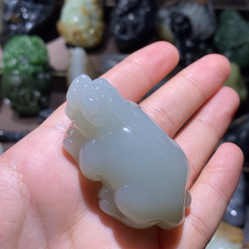 【闪购商品】和田玉未镶嵌把件辰*