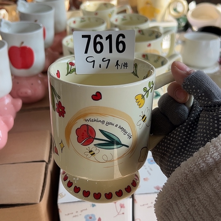 瓷外贸陶瓷微瑕7616