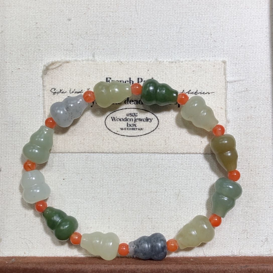 和田玉（糖玉）手链未镶嵌