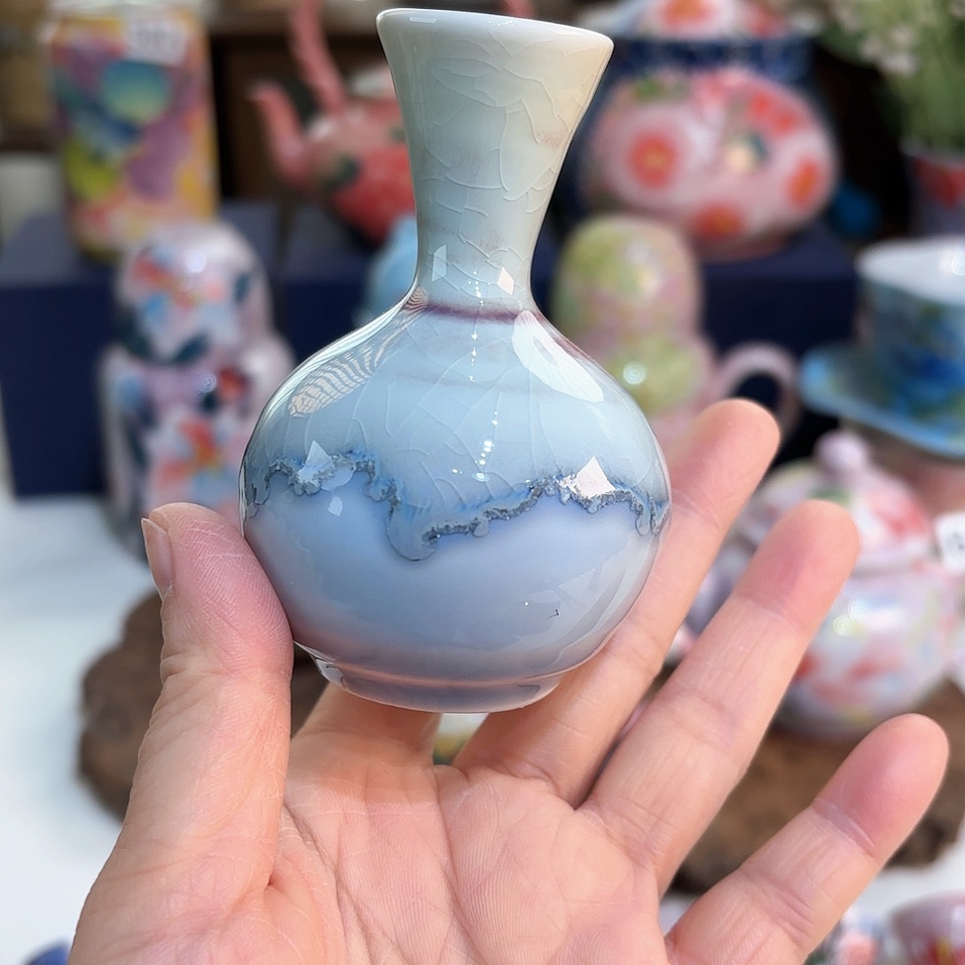 景德镇手绘高温釉下彩陶瓷茶具