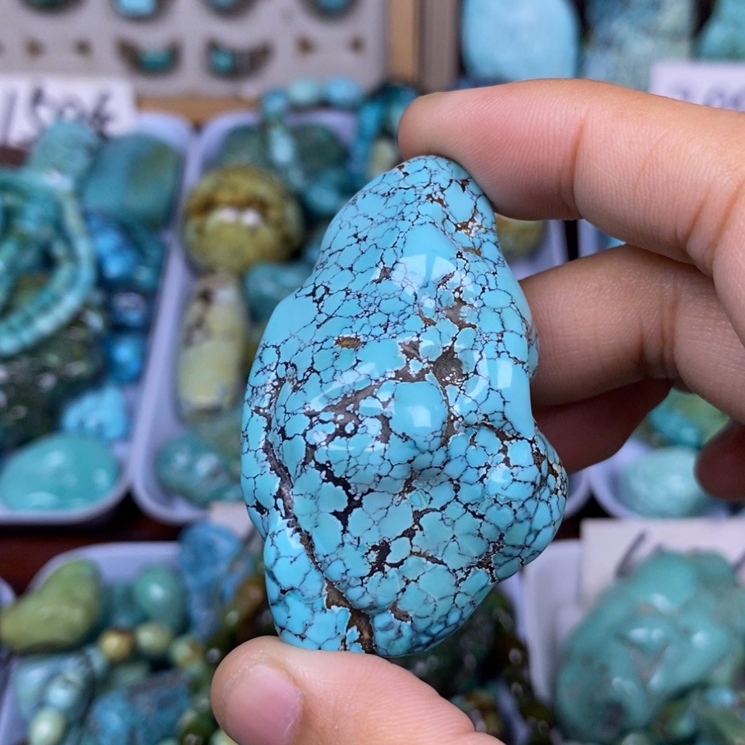 柬***玩未镶嵌绿松石颈饰