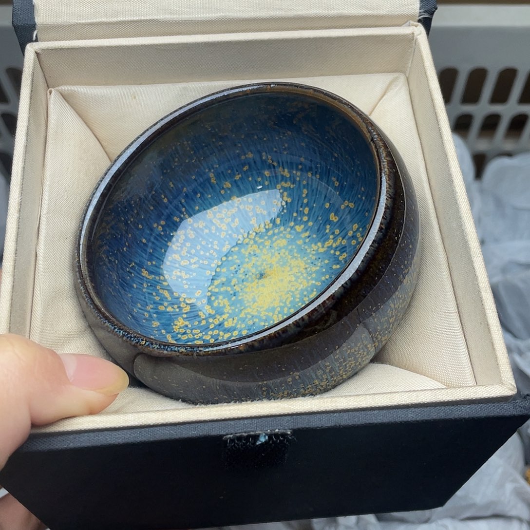 摆件建窑建盏主人杯禅定配礼盒