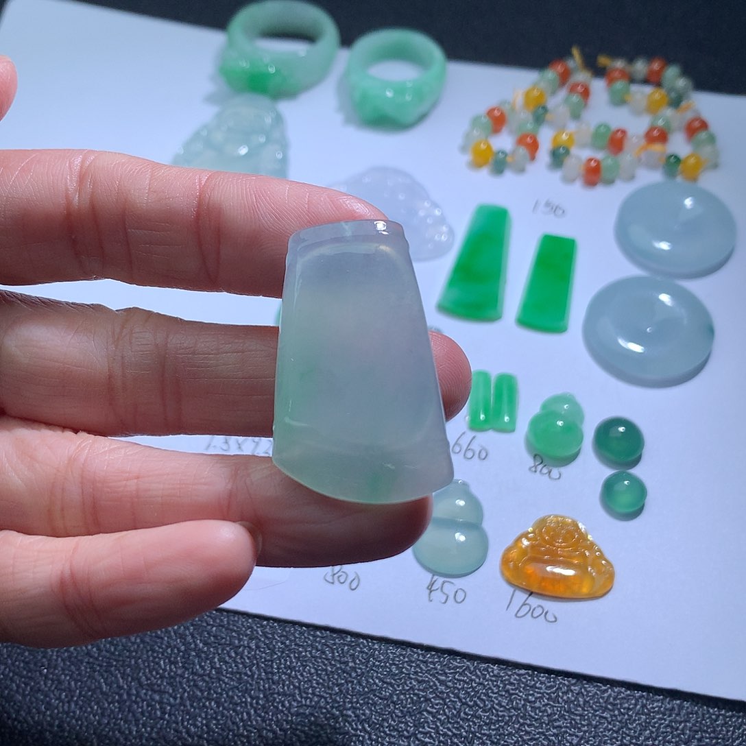 翡翠裸石翡翠翡翠