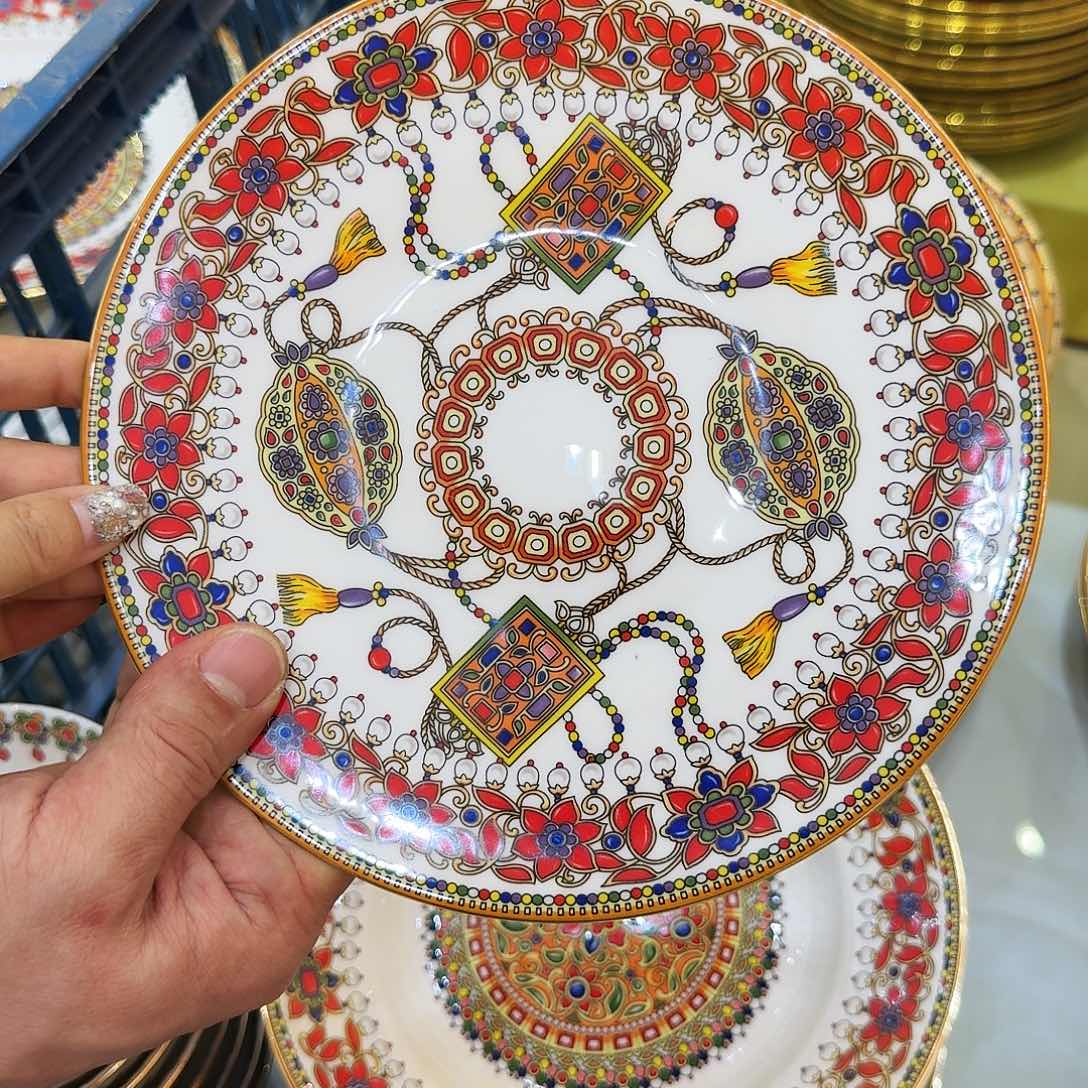 搪瓷骨瓷陶瓷餐具家用工厂清