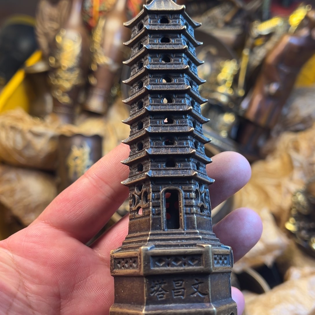 茶壶香炉铜器摆件