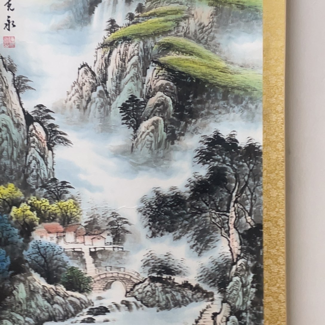 国画老师手笔手绘作品y