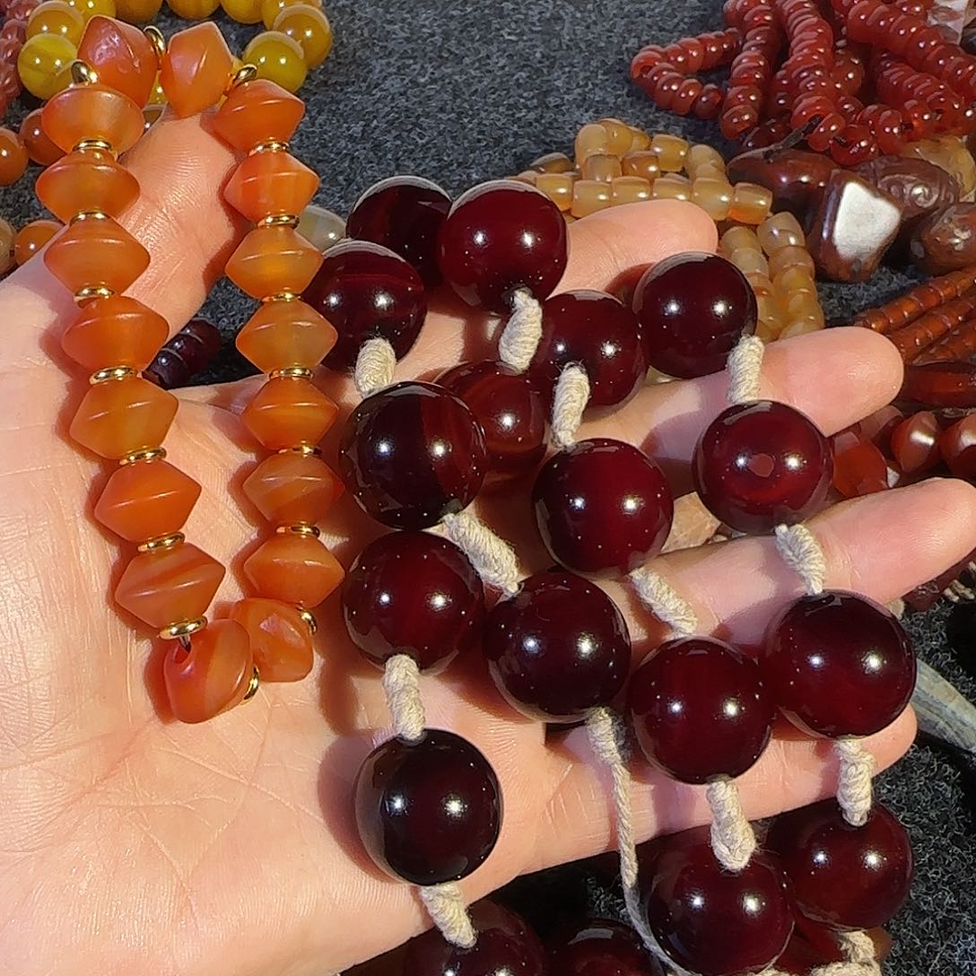 德***堂玛瑙/玉髓未镶嵌颈饰