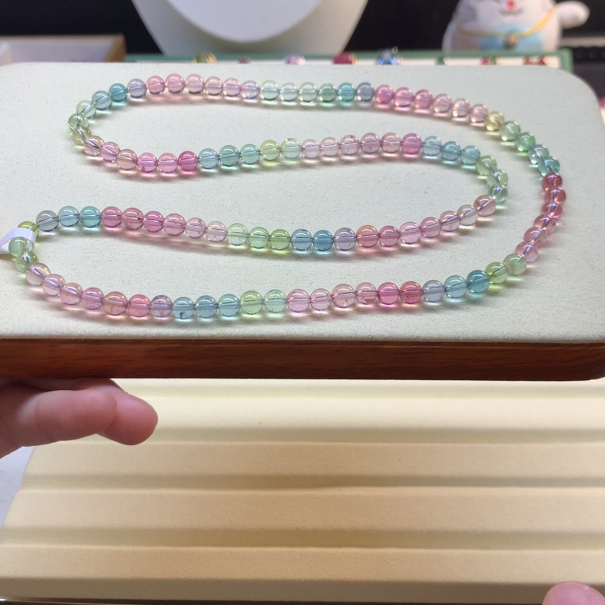 【闪购商品】碧玺手串未镶嵌马卡龙5.6mm