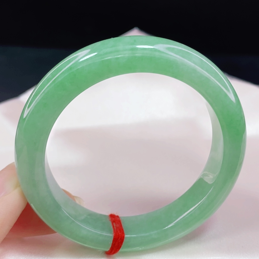 未镶嵌手镯翡翠51正圈