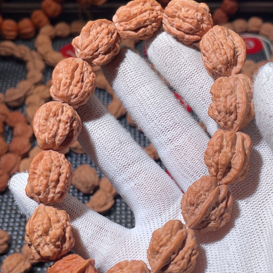 文玩核桃手串嵩山蛤蟆头肌肉蛙手持