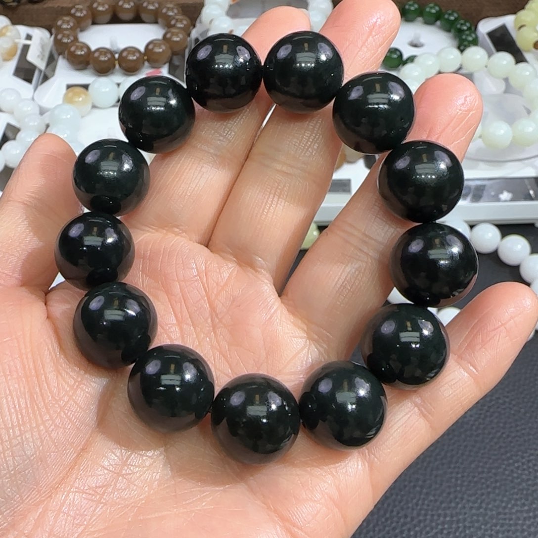 和田玉手链未镶嵌