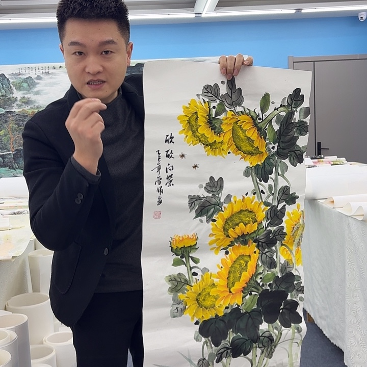 国画手绘国画作品