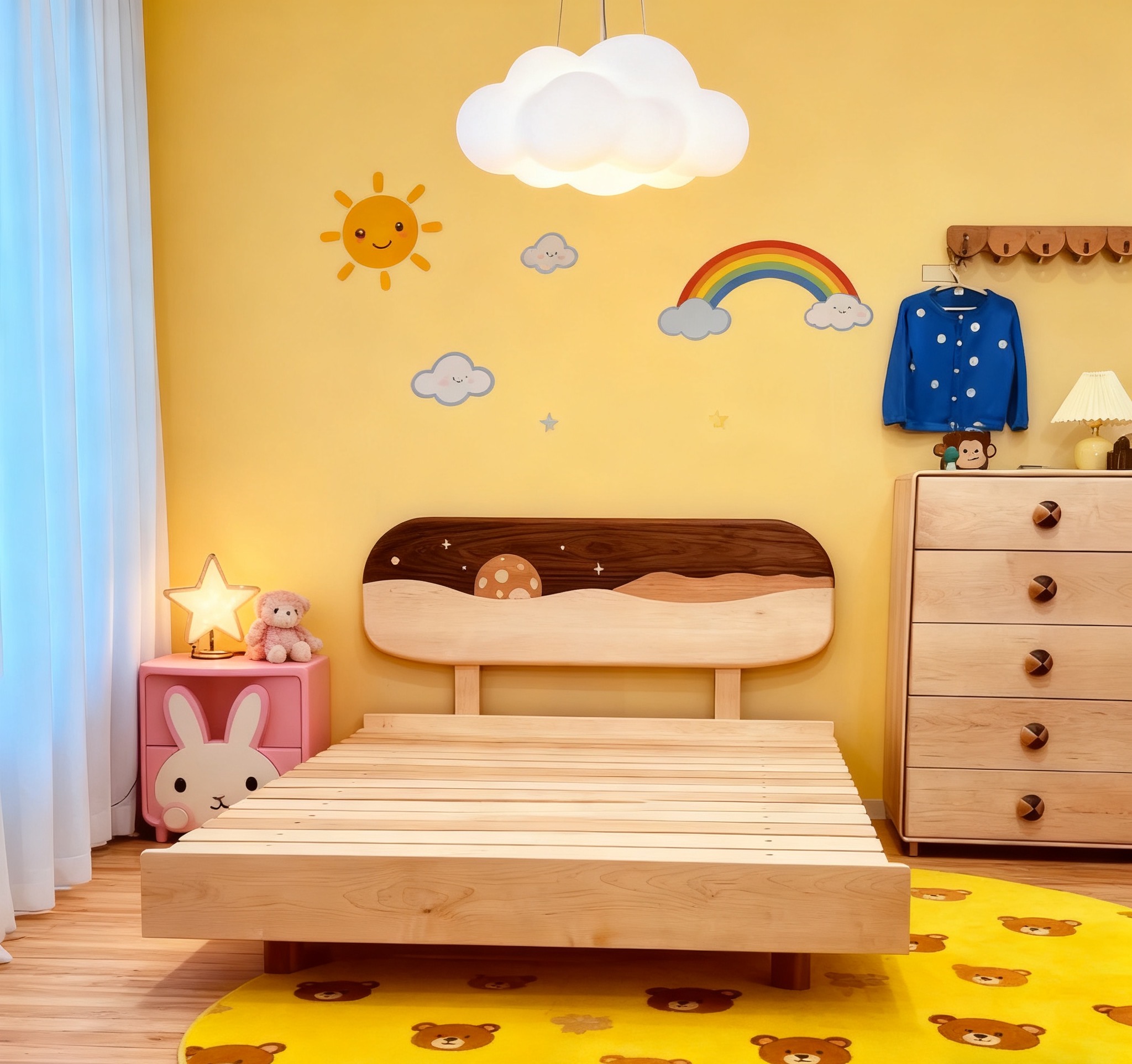 沐沐的房间星河悬浮床