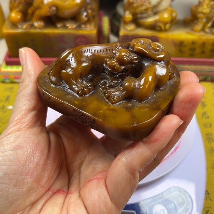 寿山石印石587655