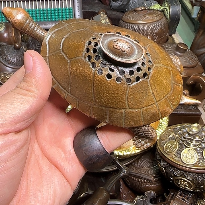 铜器办公室茶室摆件