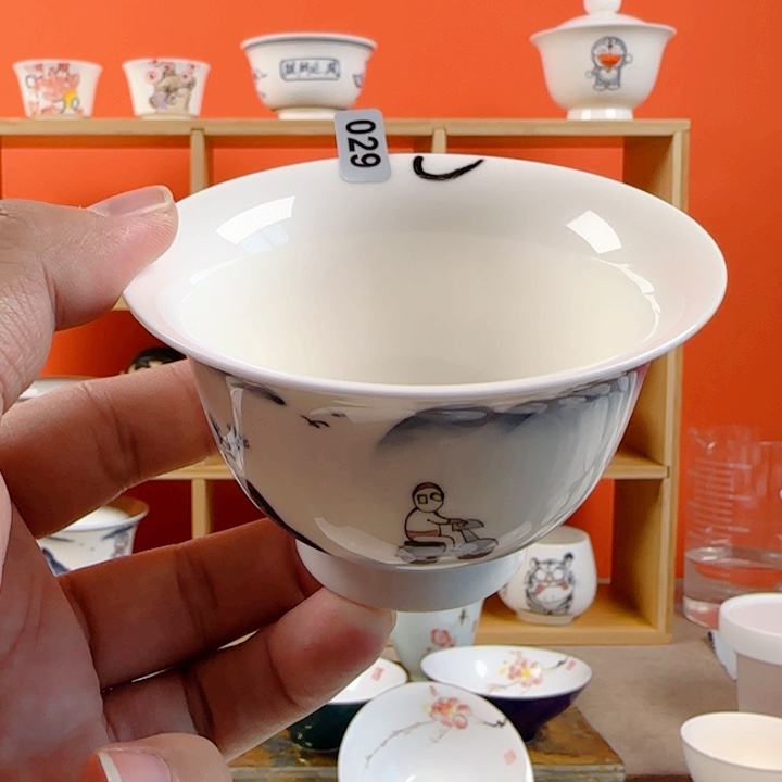 得***?非正品手绘陶瓷茶具