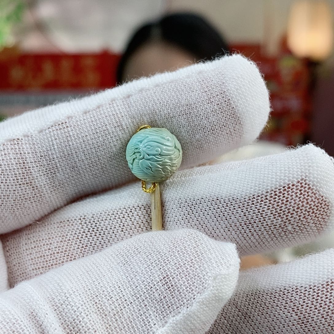 绿松石珠宝奇石未镶嵌