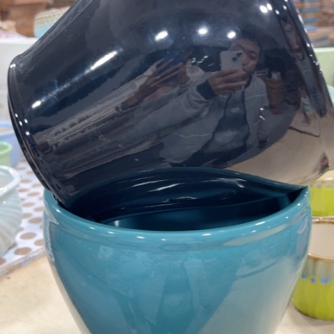 陶瓷满9包邮都是福利花盆