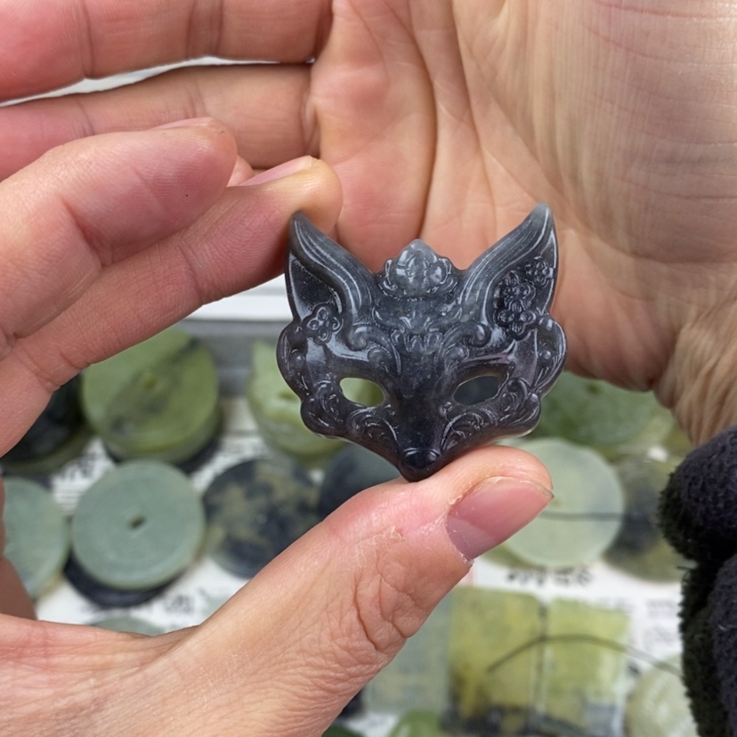 【闪购商品】岫玉颈饰未镶嵌岫玉吊坠