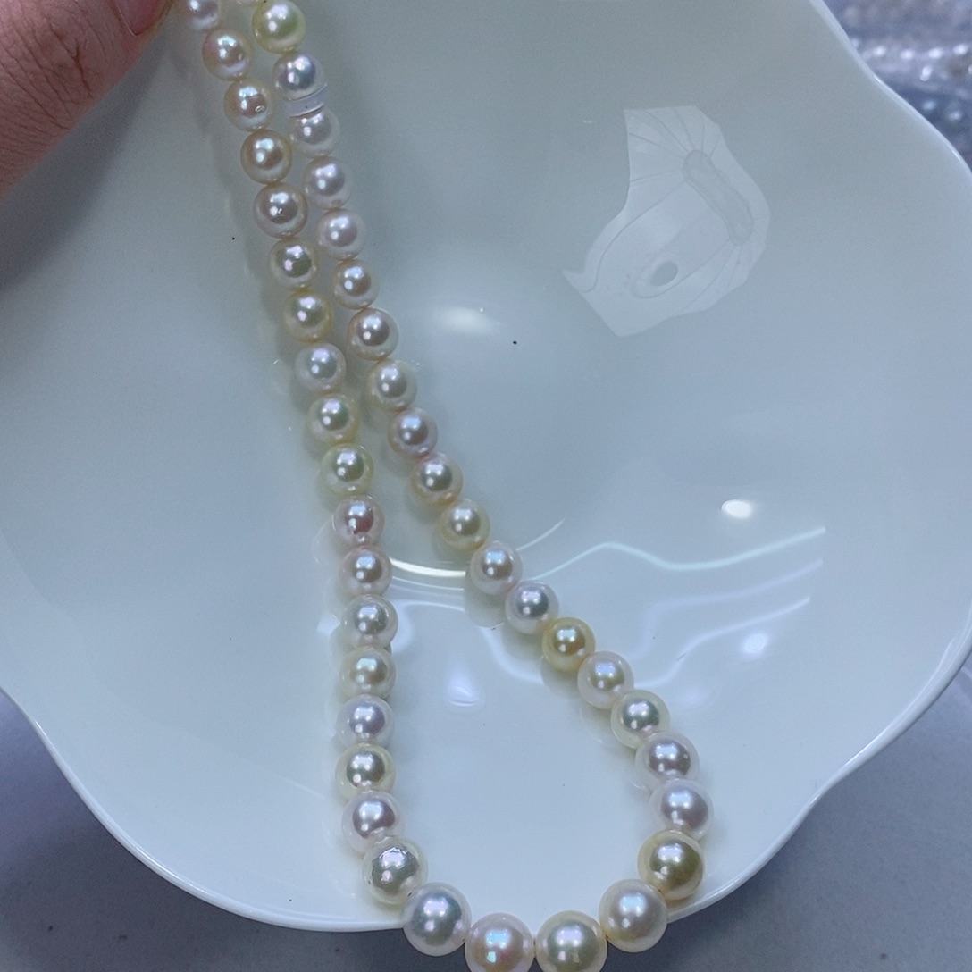 海水珍珠颈饰银S925镶嵌