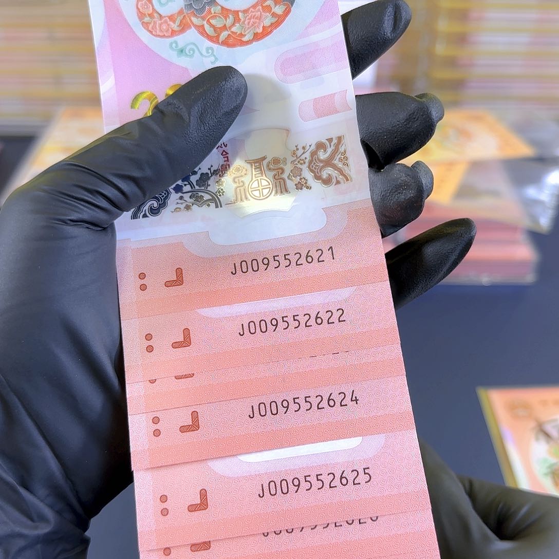 塑料生肖蛇十连号009552621-30