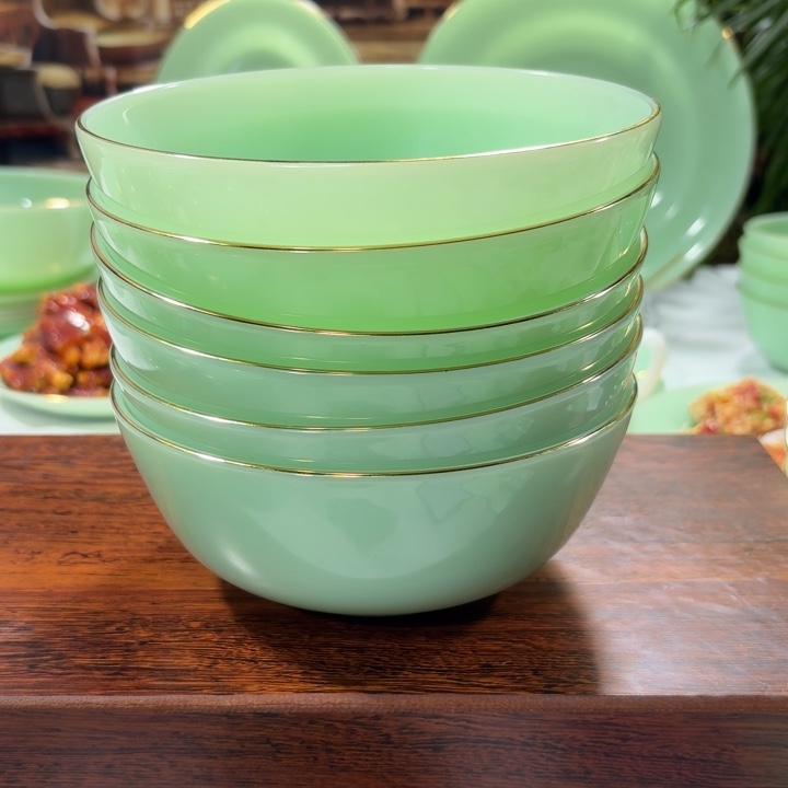 景德镇高端玉瓷套装碗盘单品