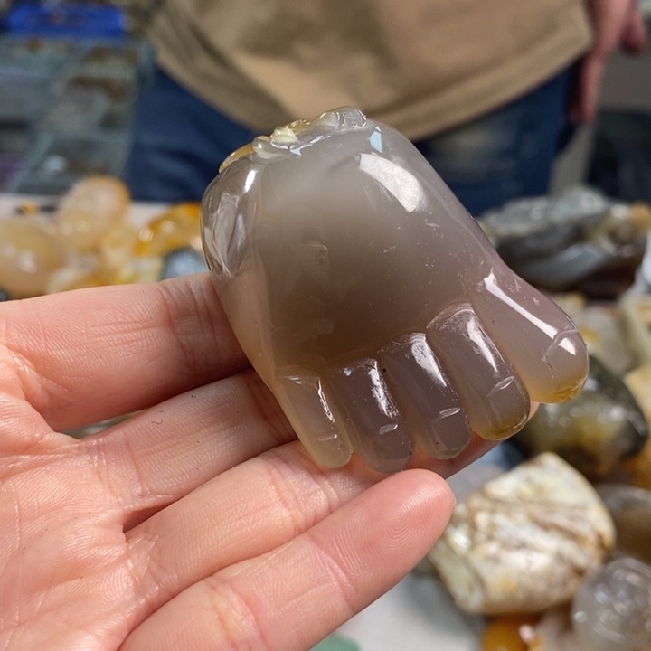 玛瑙/玉髓吊坠(不含链)未镶嵌