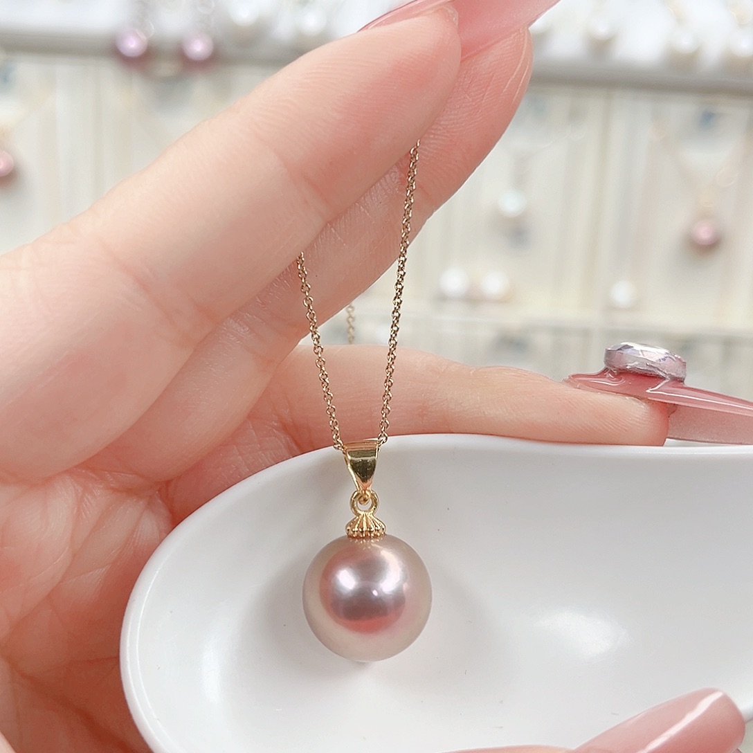 合金吊坠(赠链)淡水珍珠