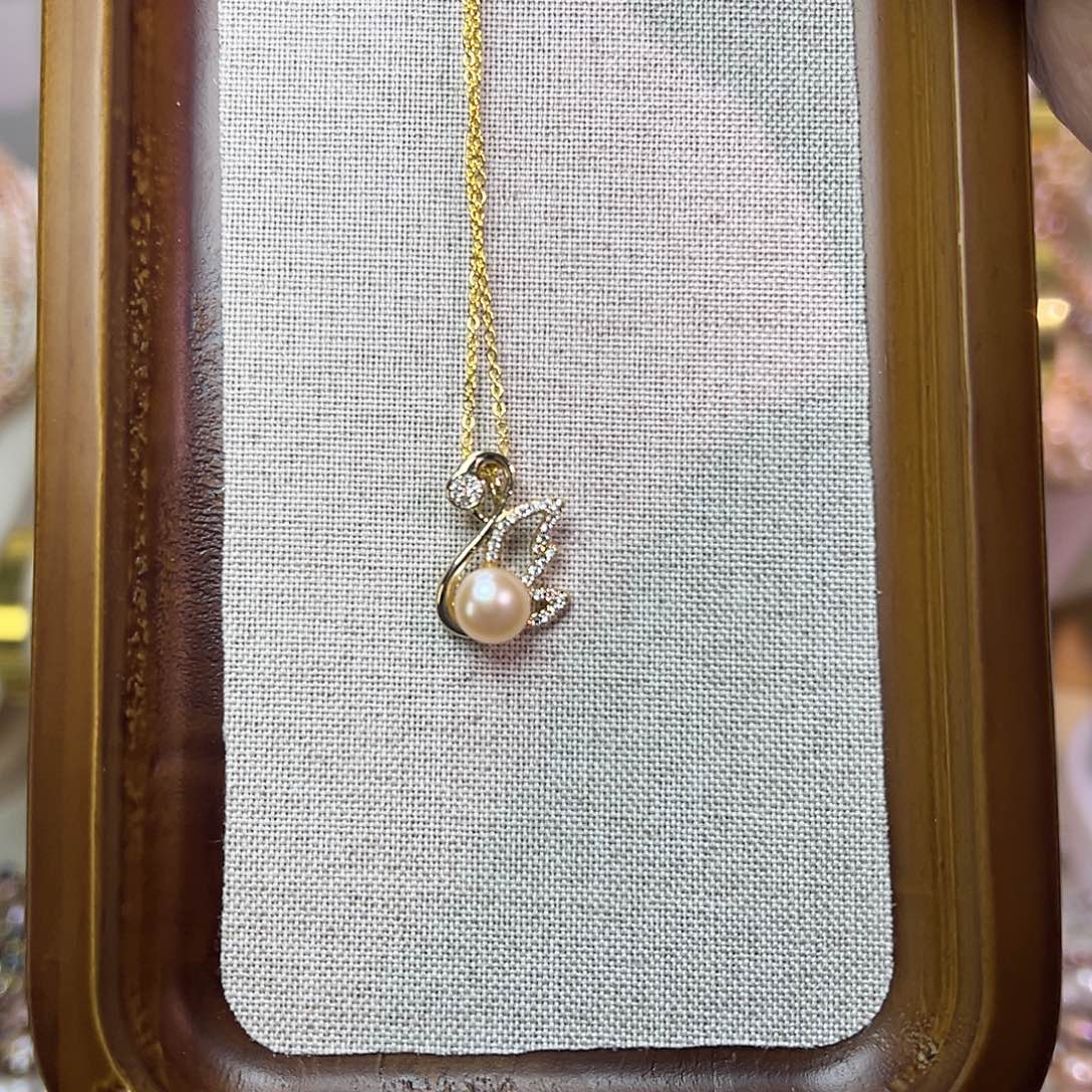 淡水珍珠手绳钛钢