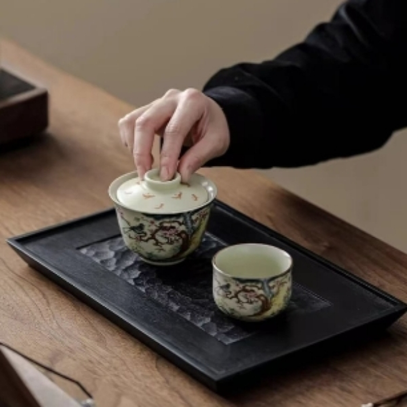 DD-TJ122-喜上眉梢悬停一盖一杯【单品包邮偏远除外】