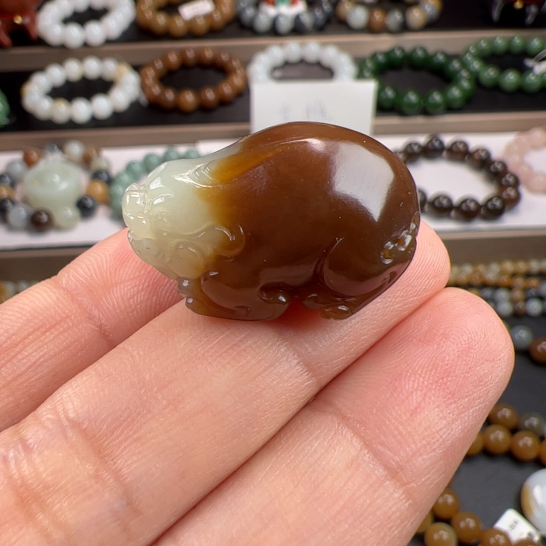 和田玉手链未镶嵌