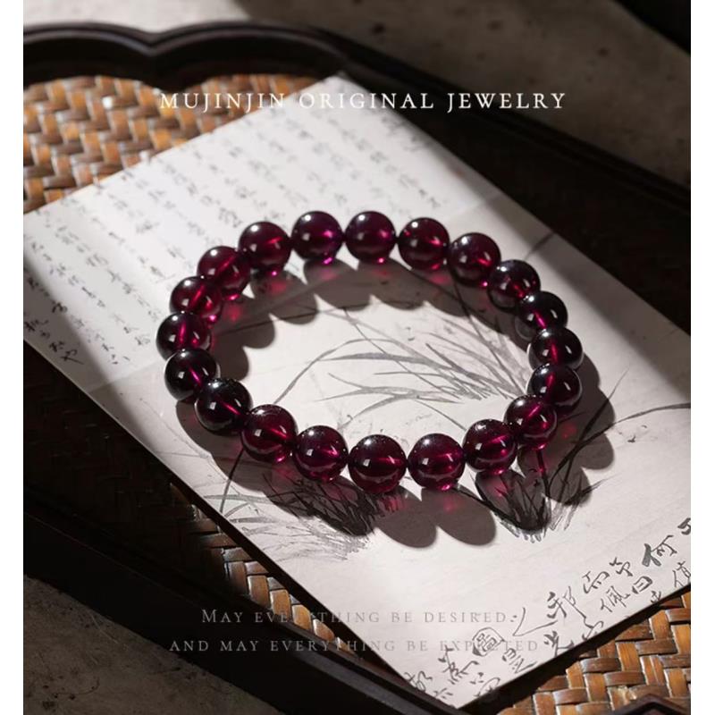 L255 红石精品手串