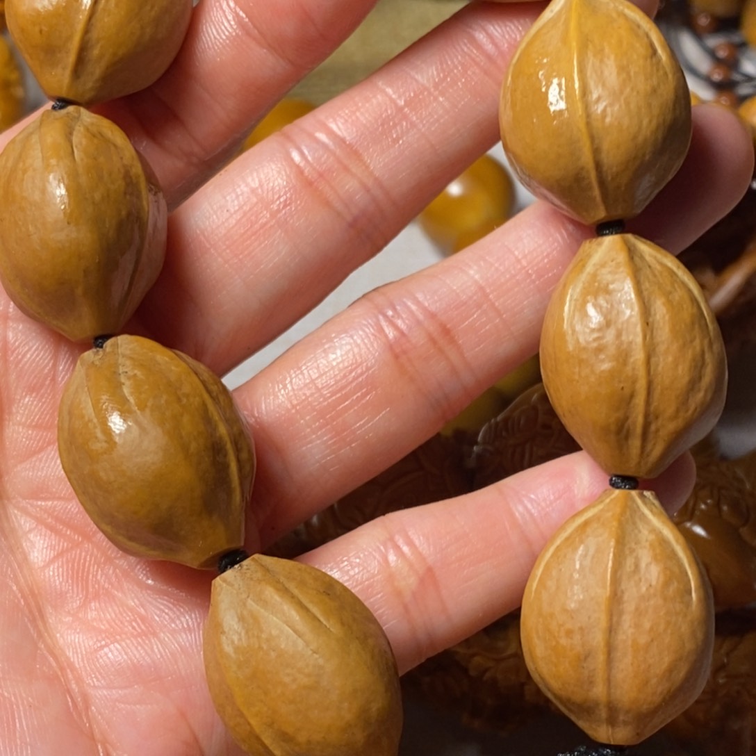 橄榄核手串/手链包衣素核