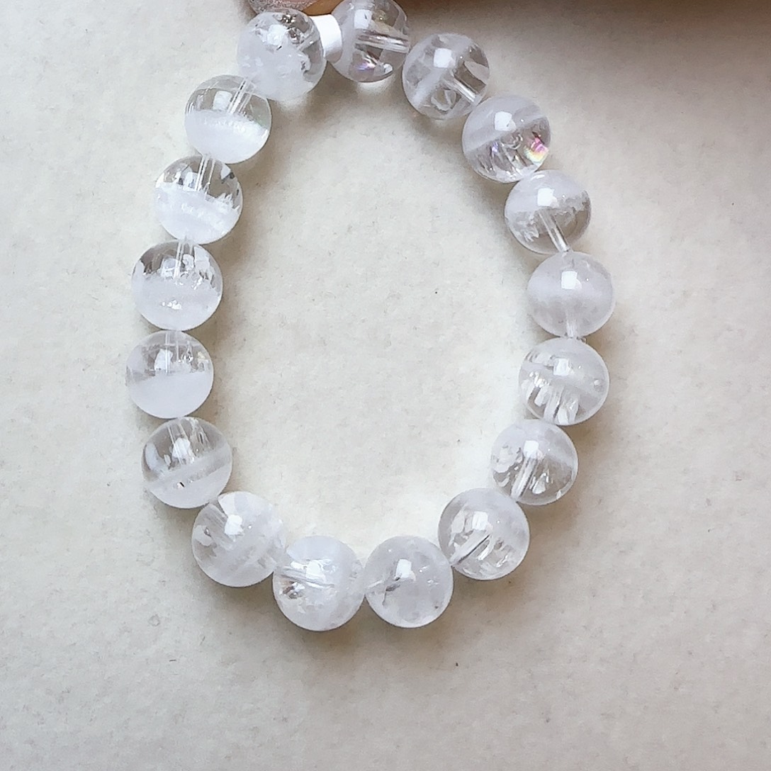 水晶手链未镶嵌小**?大气上档次