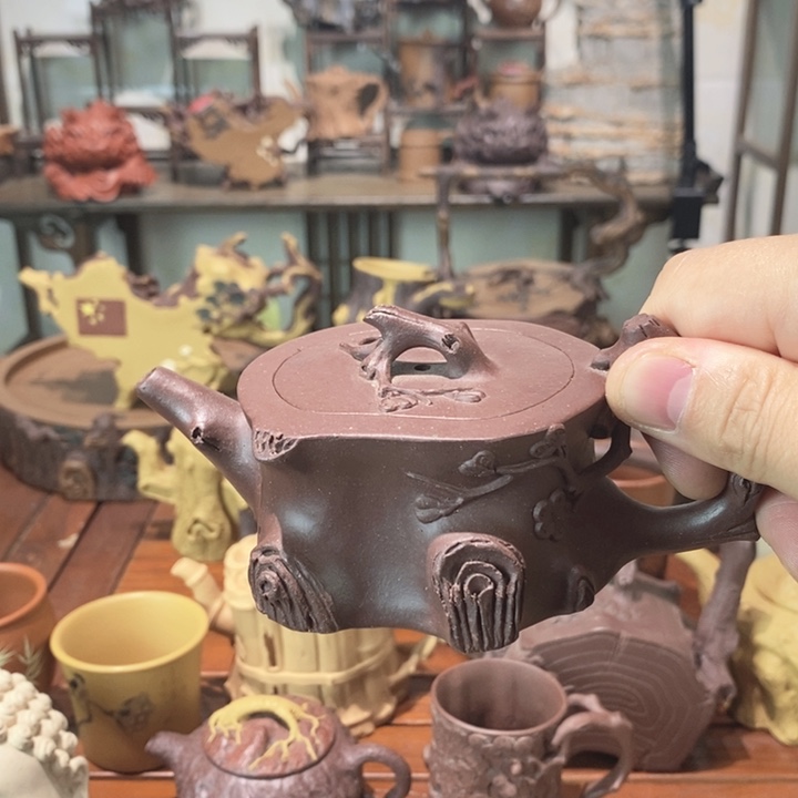 紫砂茶壶木****琦全手工制作