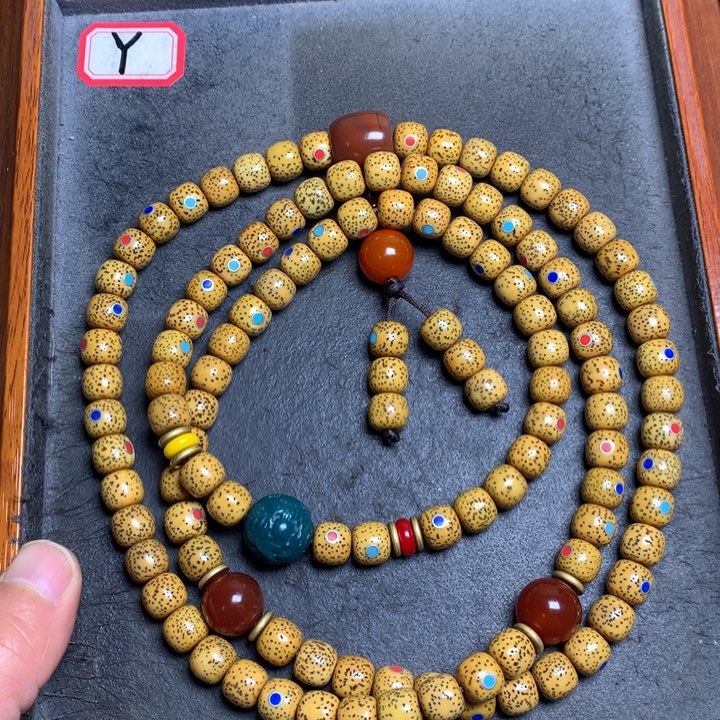 星月菩提吊坠菩提