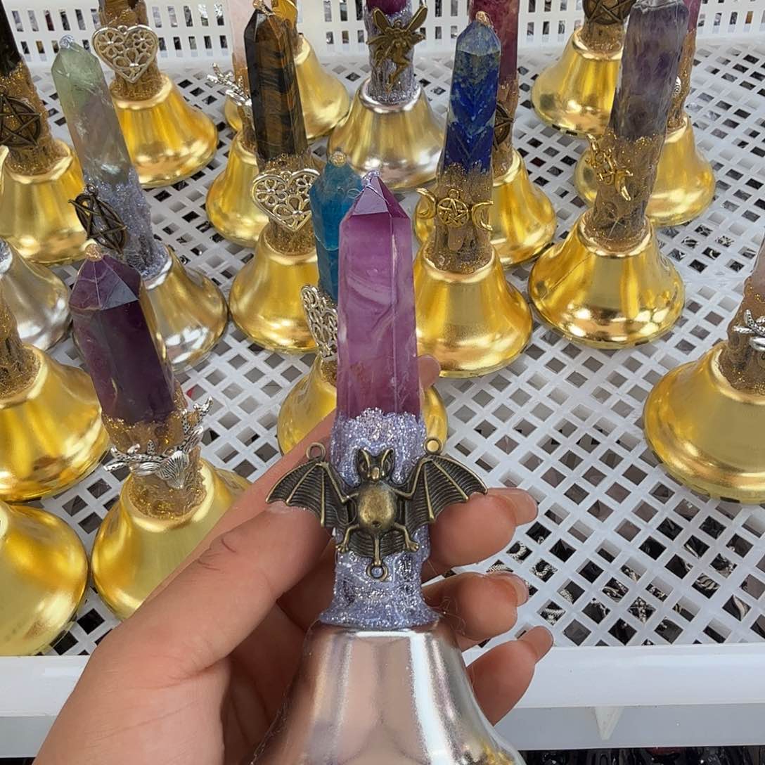 水晶手链22K金镶嵌信*?萤石