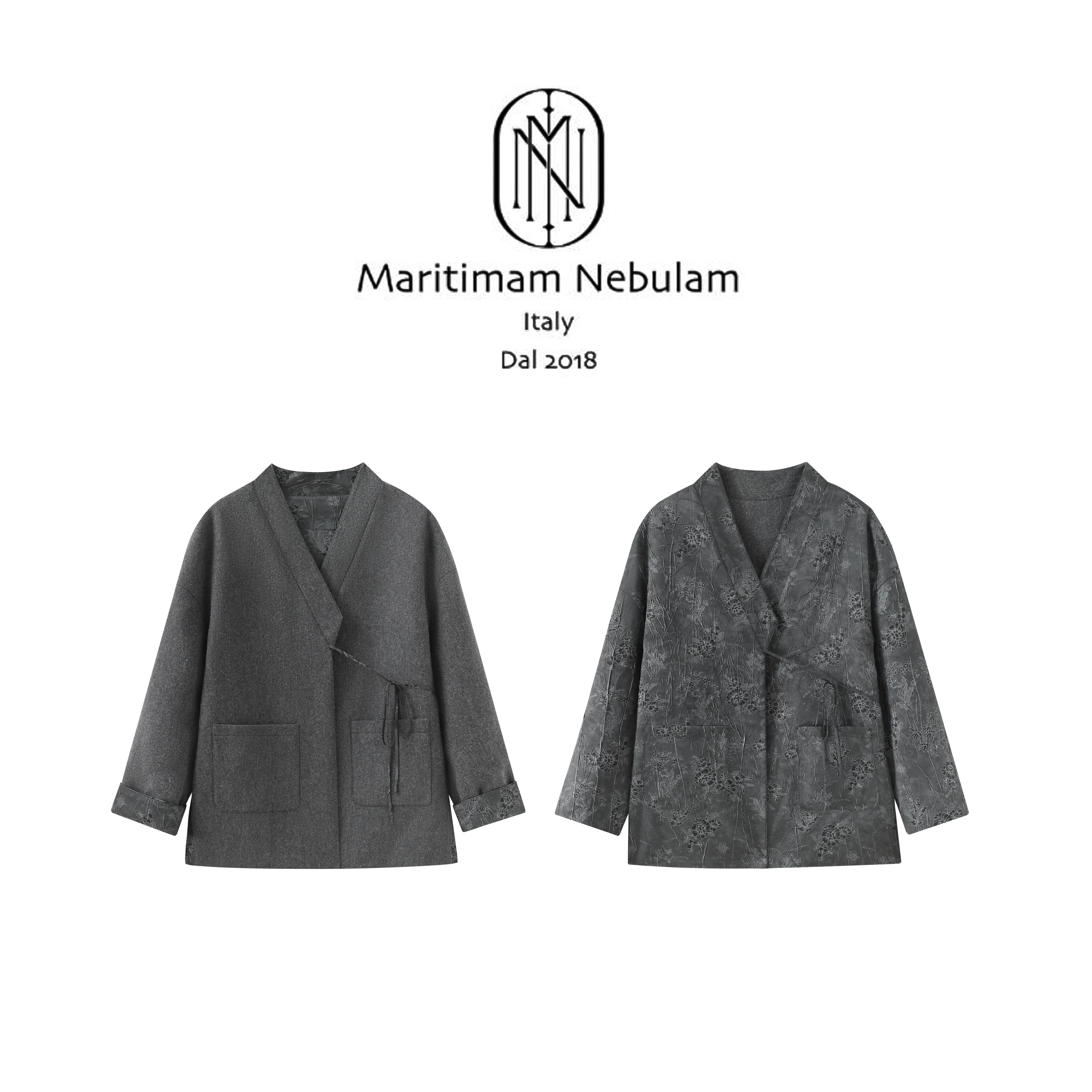 Maritimam Nebulam-【薄雾禅意】高级感双面穿外套 SZ2434