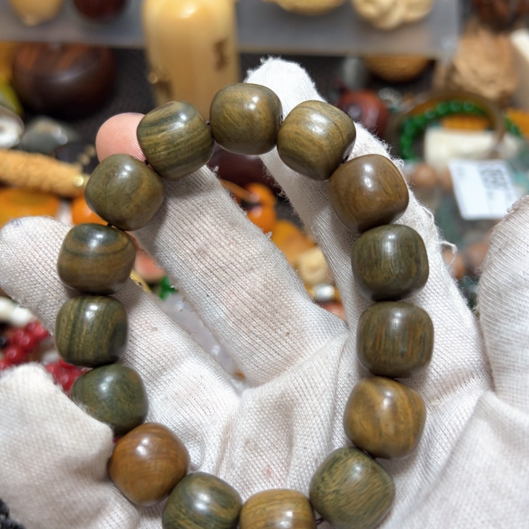 【闪购商品】非洲檀香无事牌15单圈手串