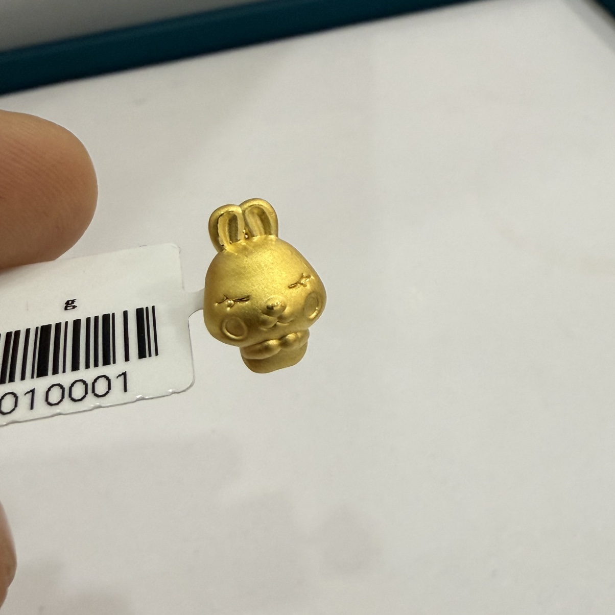 【莹莹专享】足金999 兔子  ZP   0.71  纳金添福