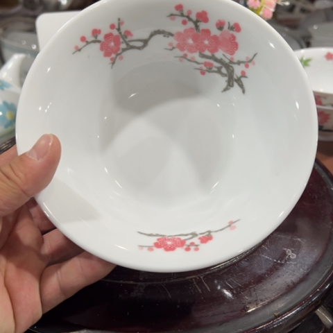 醴陵高温瓷釉下15公分饭碗