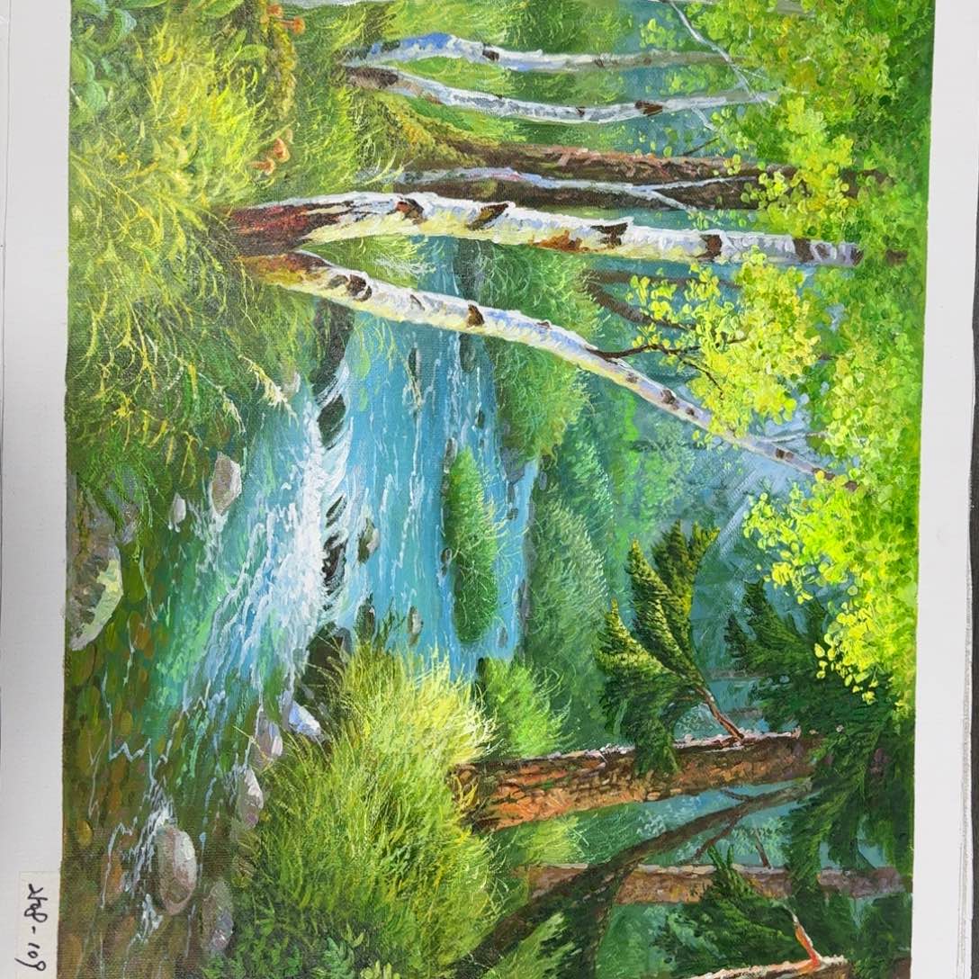 油画加油加油努力加油加油