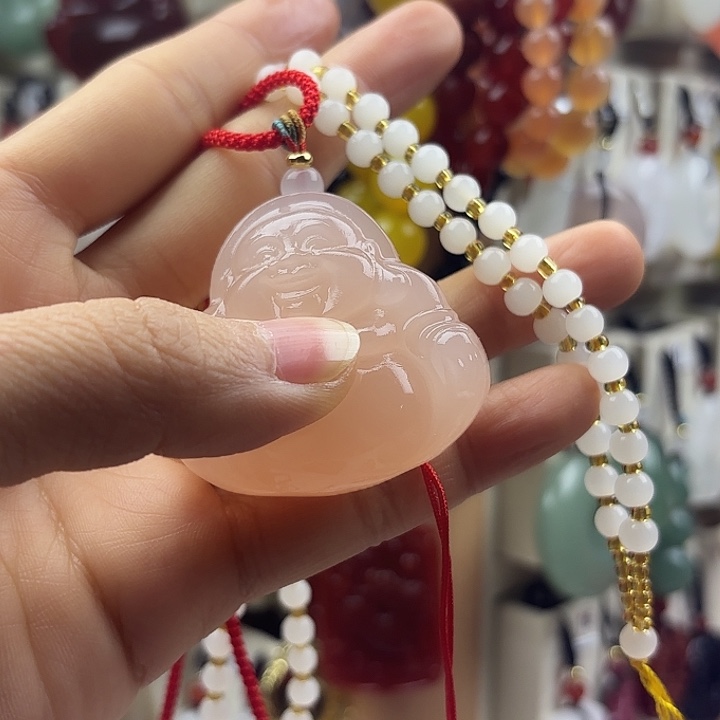 瑛***石英质玉未镶嵌颈饰