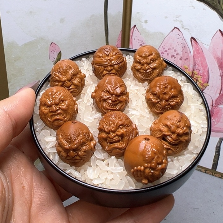 橄榄核手串/手链清****彩橄榄核