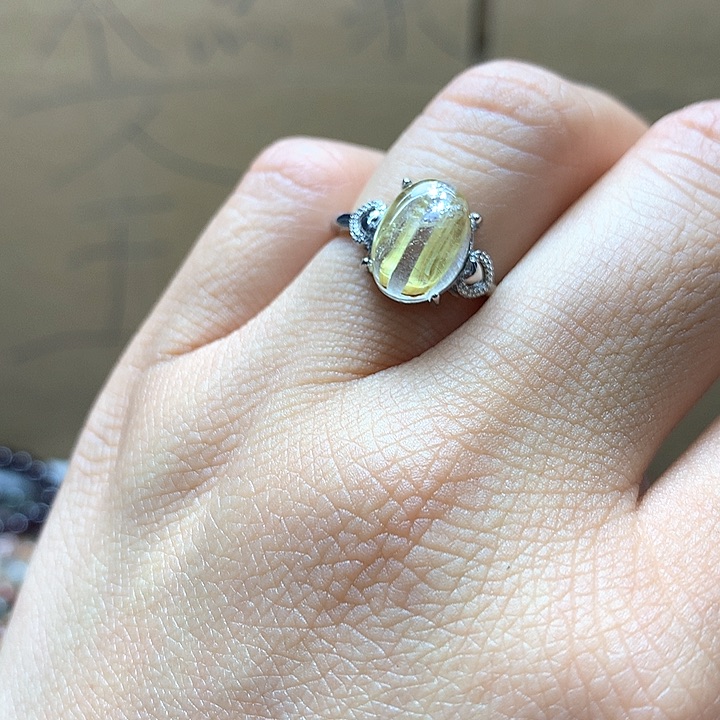 水晶水晶戒指未镶嵌